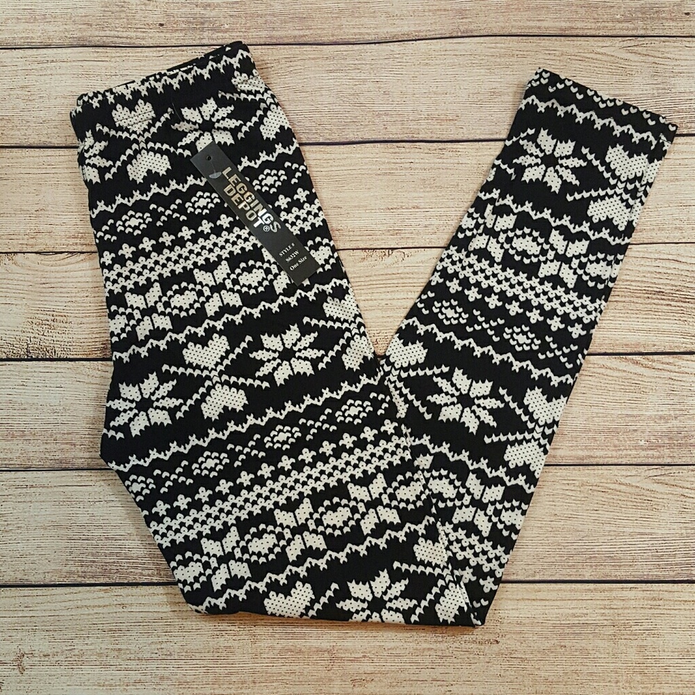 Buttery soft leggings depot fair isle leggings